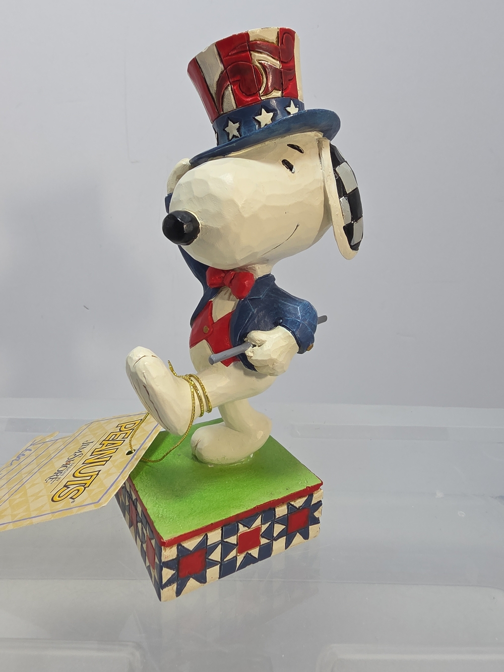 Jim Shore  Snoopy Figurine 6011949  4th July Collectibles